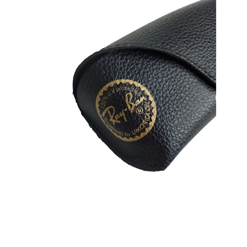 Ray-Ban Eyeglass Sunglasses Case Black Snap Closure Soft Lining Replacement